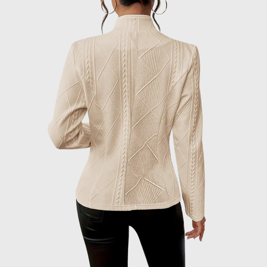 Olivia | Blazer cu detalii elegante