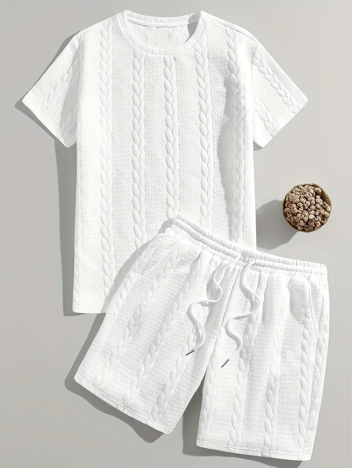 Archie - Set Casual Din Două Piese Tricotate