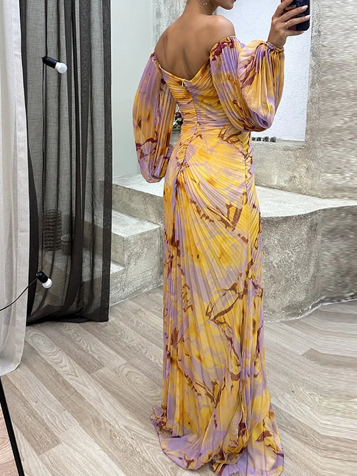 Rosalia | Rochie elegantă colorată