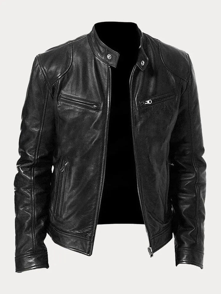 Chiron - Jacheta casual din Piele